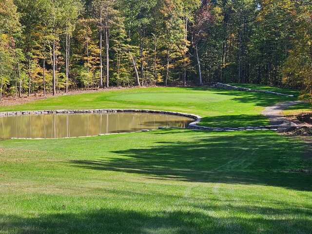View of a green from Hidden Springs Players Club.