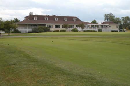 A view of the clubhouse at Sanctuary Golf Club