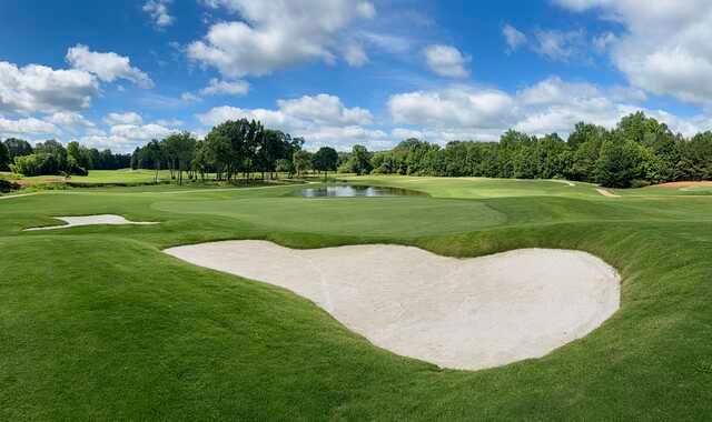 View of a green from Wolf Creek Golf Course.