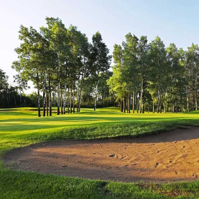 A view from Dauphin Lake Golf Club.