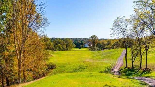 View from a tee box at River Downs Golf Club.