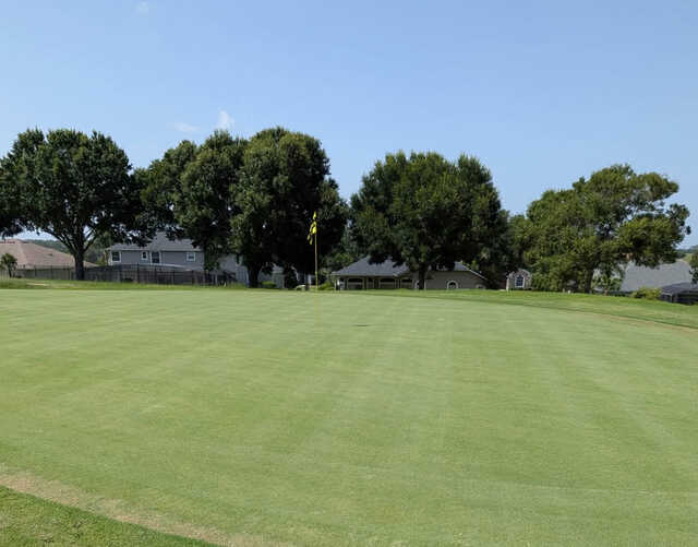 A view of a hole at Eagle Dunes Golf Club.