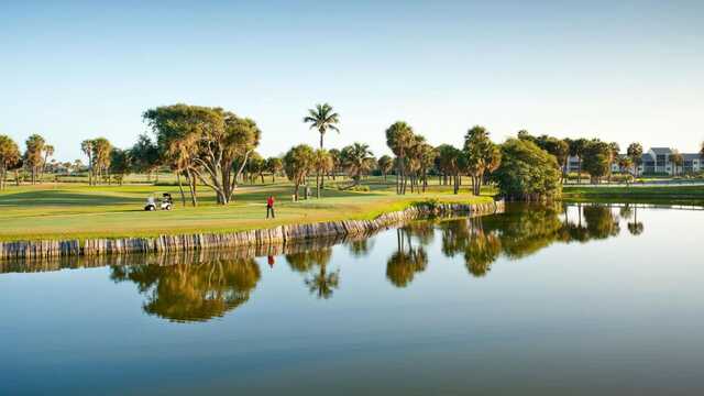 A view over the water from Ocean Club at the Hutchinson Island Beach Resort and Marina.