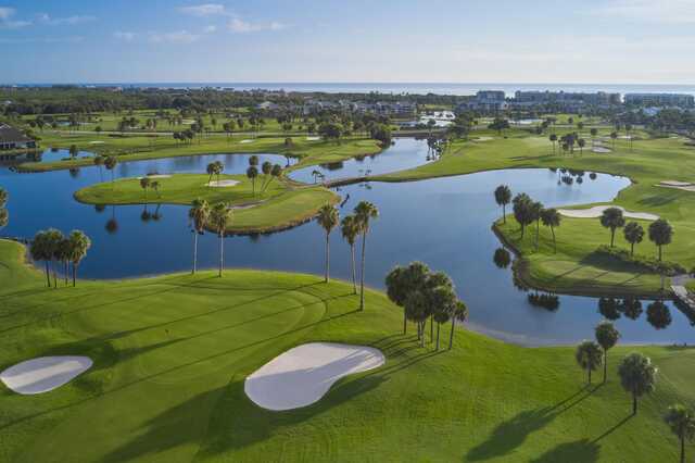 A view from Ocean Club at the Hutchinson Island Beach Resort and Marina.