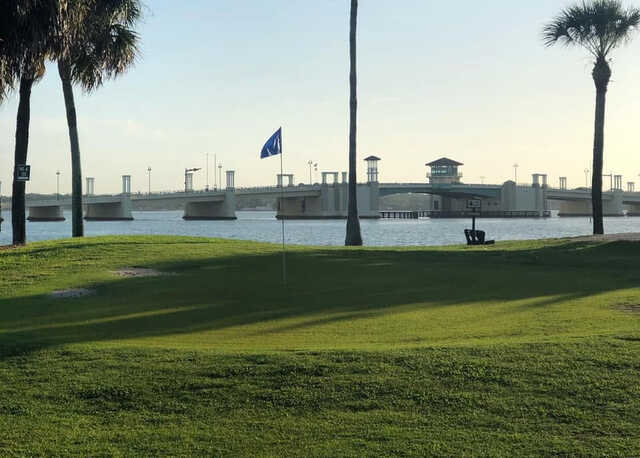A view of a hole at Treasure Bay Golf & Tennis.