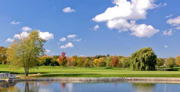 A fall view from Aldeen Golf Club