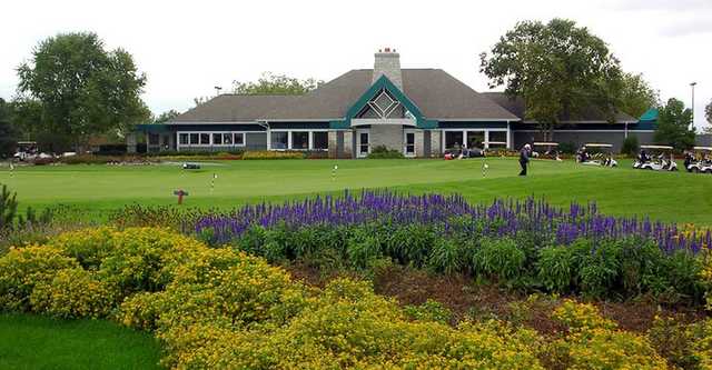 A view of the clubhouse at Aldeen Golf Club
