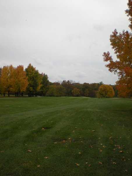 A view of the 2nd hole at Rail Golf Club