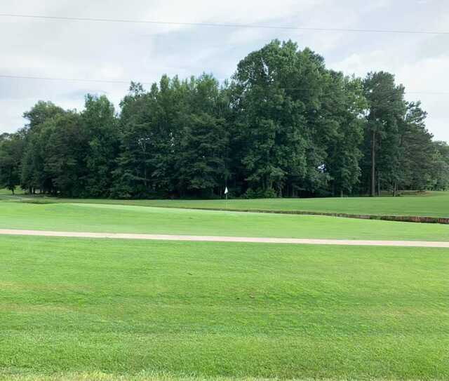 A view of a green at Deer Trail Country Club.