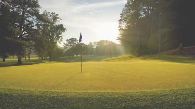 A view of hole #4 at Canton Golf Club.