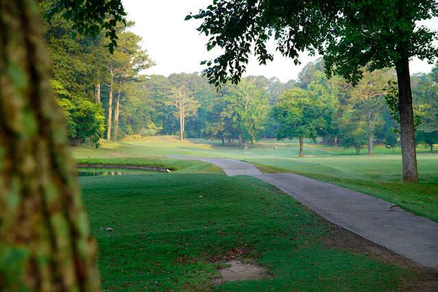 A view of tee #4 at Canton Golf Club.