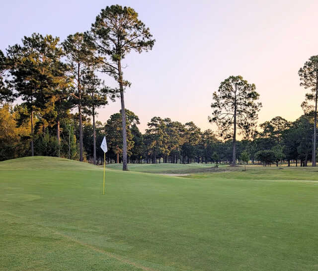 A view of a hole at Uchee Trail Country Club.