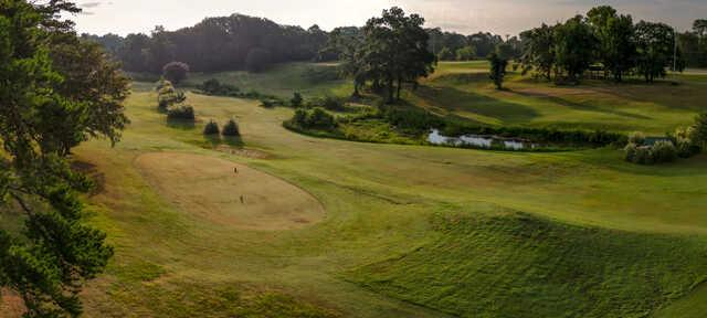 A view of a hole at Godwin Creek Golf Course (Columbus Consolidated Government).