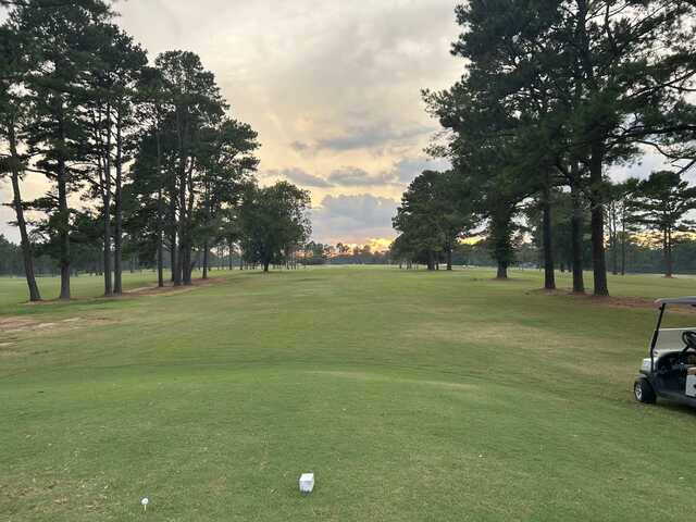 A view from a tee at Dawson Country Club.