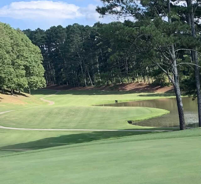 A view of a fairway at Arrowhead Country Club.