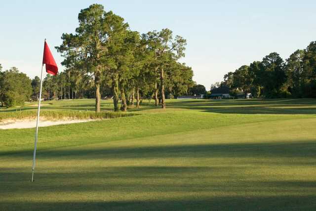 A view of a hole at Francis Lake Golf Club.