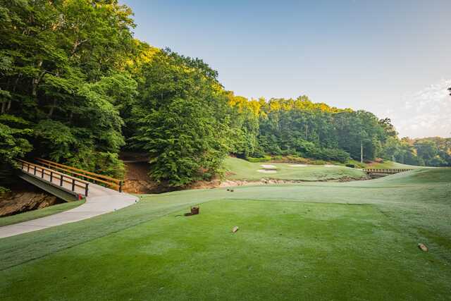 A view from a tee at Atlanta Country Club.