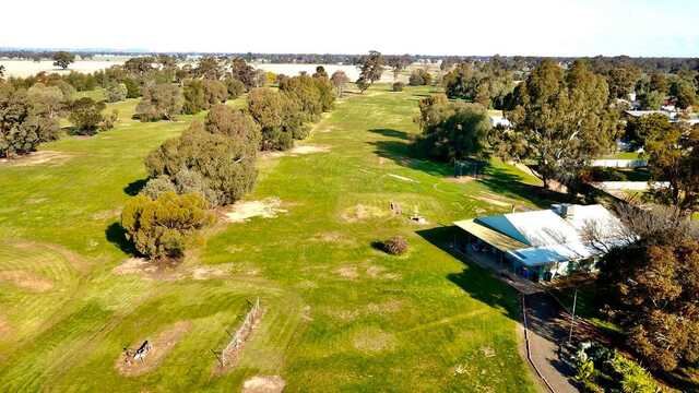 Aerial view from St James Golf Club.