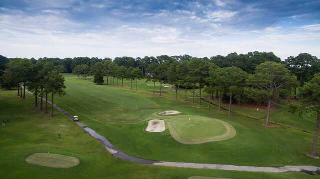 A view of hole #1 at La Vida Country Club.