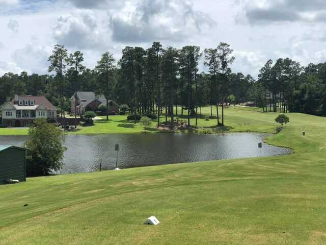 A view from a tee at Swainsboro Golf Club.