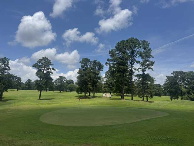 A view of a hole at Raintree Country Club.