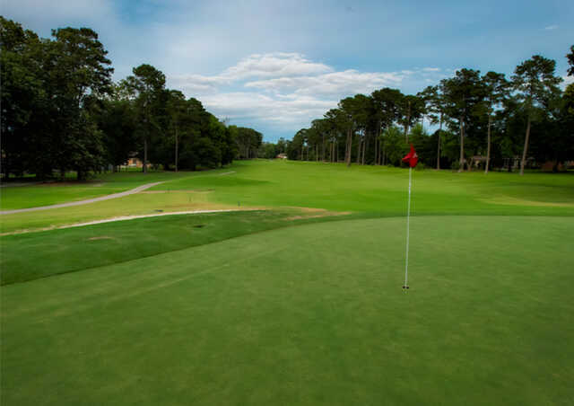 A view of the 7th hole at Landings Golf Club.