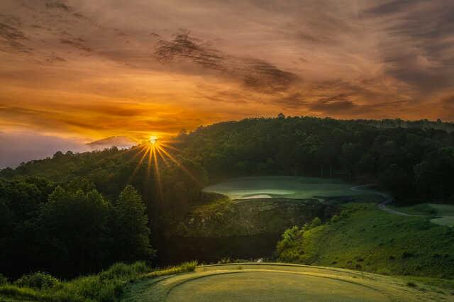 View from the 17th tee box at Currahee Club.