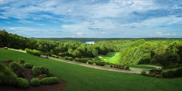 View from the 1th tee box at Currahee Club.