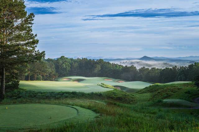 View from the 14th tee box at Currahee Club.
