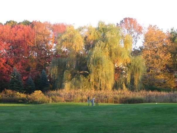 A view of hole #7 at Minnechaug Golf Course