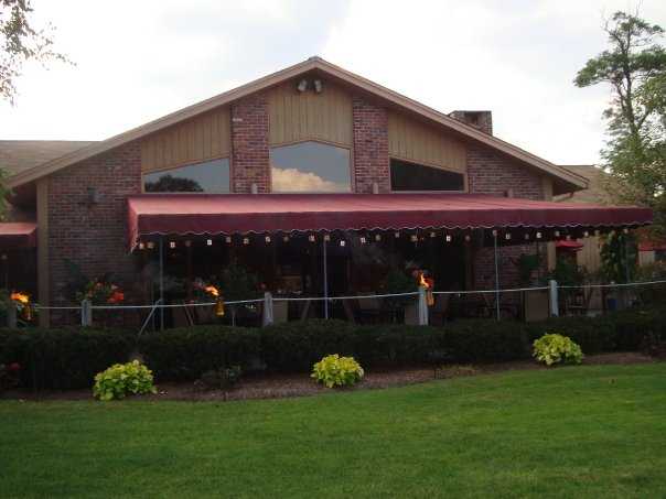 A view of the clubhouse at Blackledge Country Club