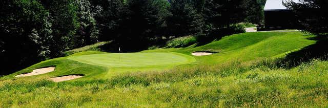 A view of the 8th hole at Lyman Orchards Golf Club - Player Course
