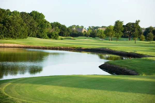 A view of the 11th green at Bridlewood Golf Club