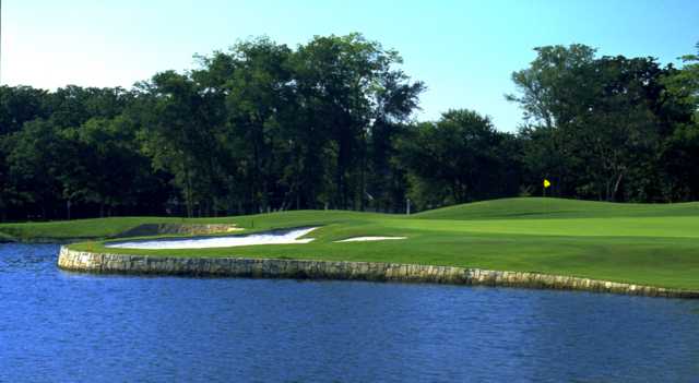 A view of hole #8 at Bridlewood Golf Club