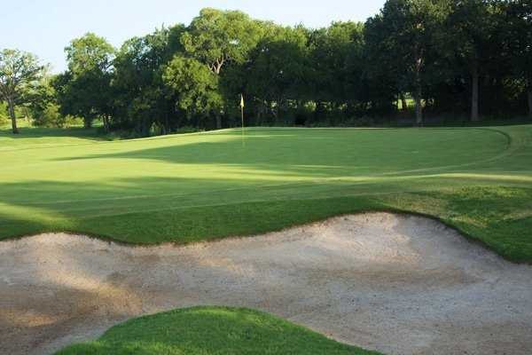 A view of the 16th hole at Bridlewood Golf Club