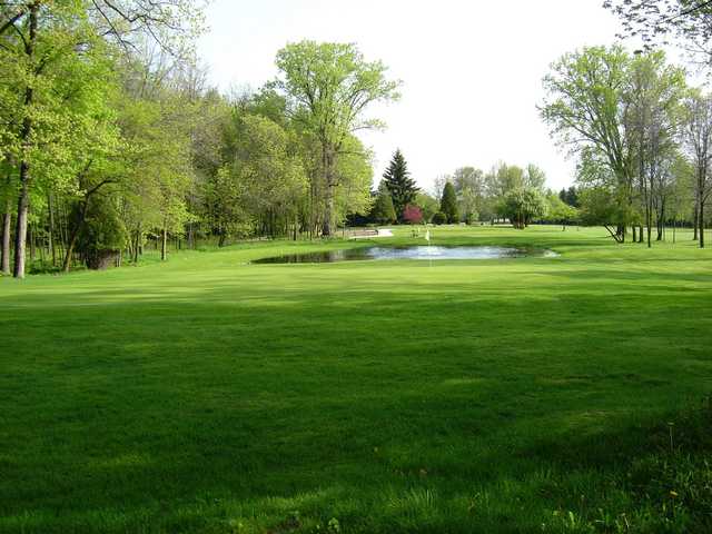 A view of hole #5 at Branch River Country Club