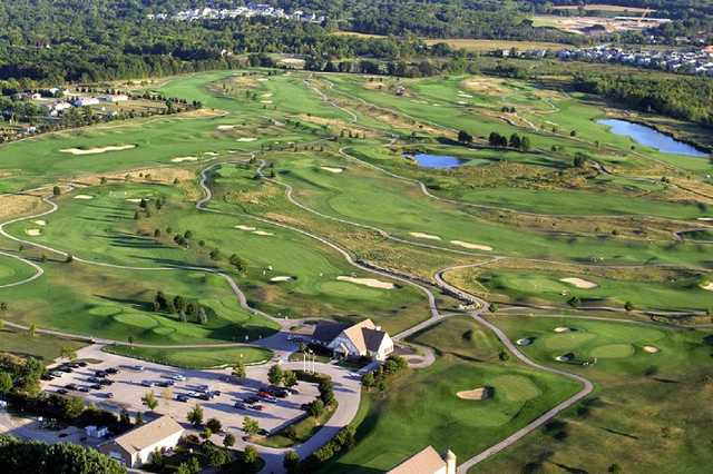 Aerial view from Washington County Golf Course