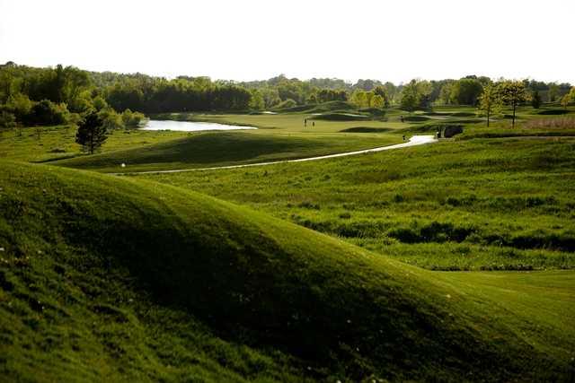 A view of hole #8 at Washington County Golf Course.