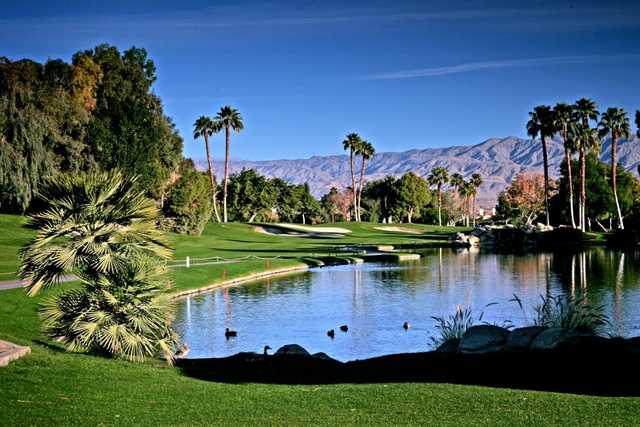 A view over the water from Woodhaven Country Club