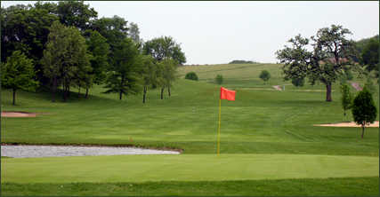 A view of green at Viroqua Hills Golf Course