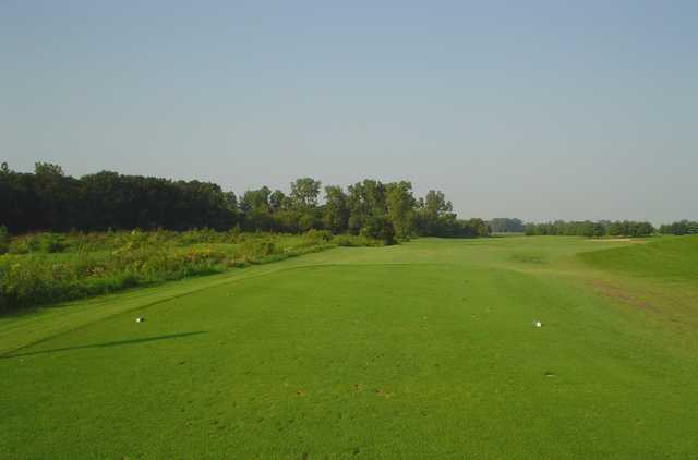 A view from tee #7 at White Pines Golf Course