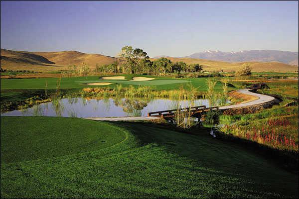 View from the Lakes Course at Red Hawk