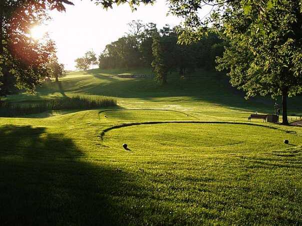 A view from CreeksBend Golf Course