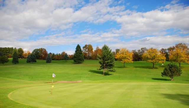 A fall view from Thunderhart Golf Course