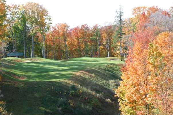 A beautiful autumn view from The Chief Golf Course