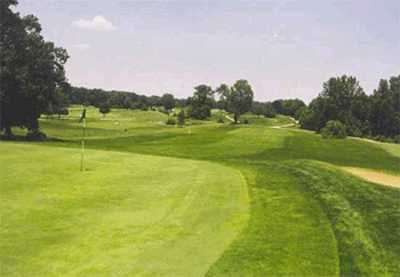 A view of green #8 at Tamaron Country Club
