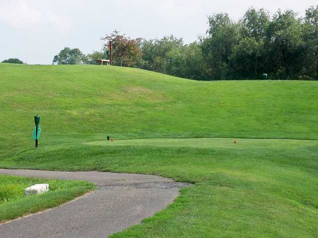 A view of teebox #3 at Lenape Heights Golf Course
