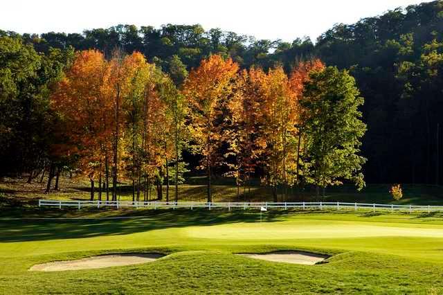 A view of the 15th hole at Jewel Golf Club.