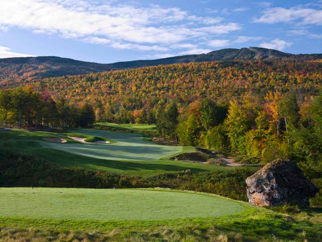 A view from tee #9 at Sunday River Golf Club