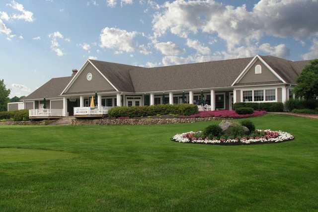 A view of the clubhouse at Penn National Golf Club & Inn
